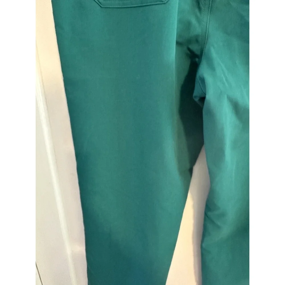 FIGS Womens Scrub Pants Green Technical Collection Drawstring Size MEDIUM